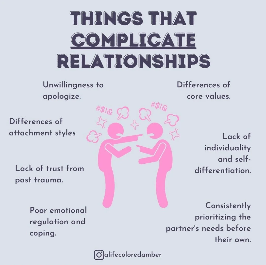 Holidays ❄️❄️ can put the pressure on relationships BIG TIME. There is much less personal down time and let's be real, we are all tired. Arguing through the holidays is the opposite of joyful, and often reflect larger issues in the relationship. As t