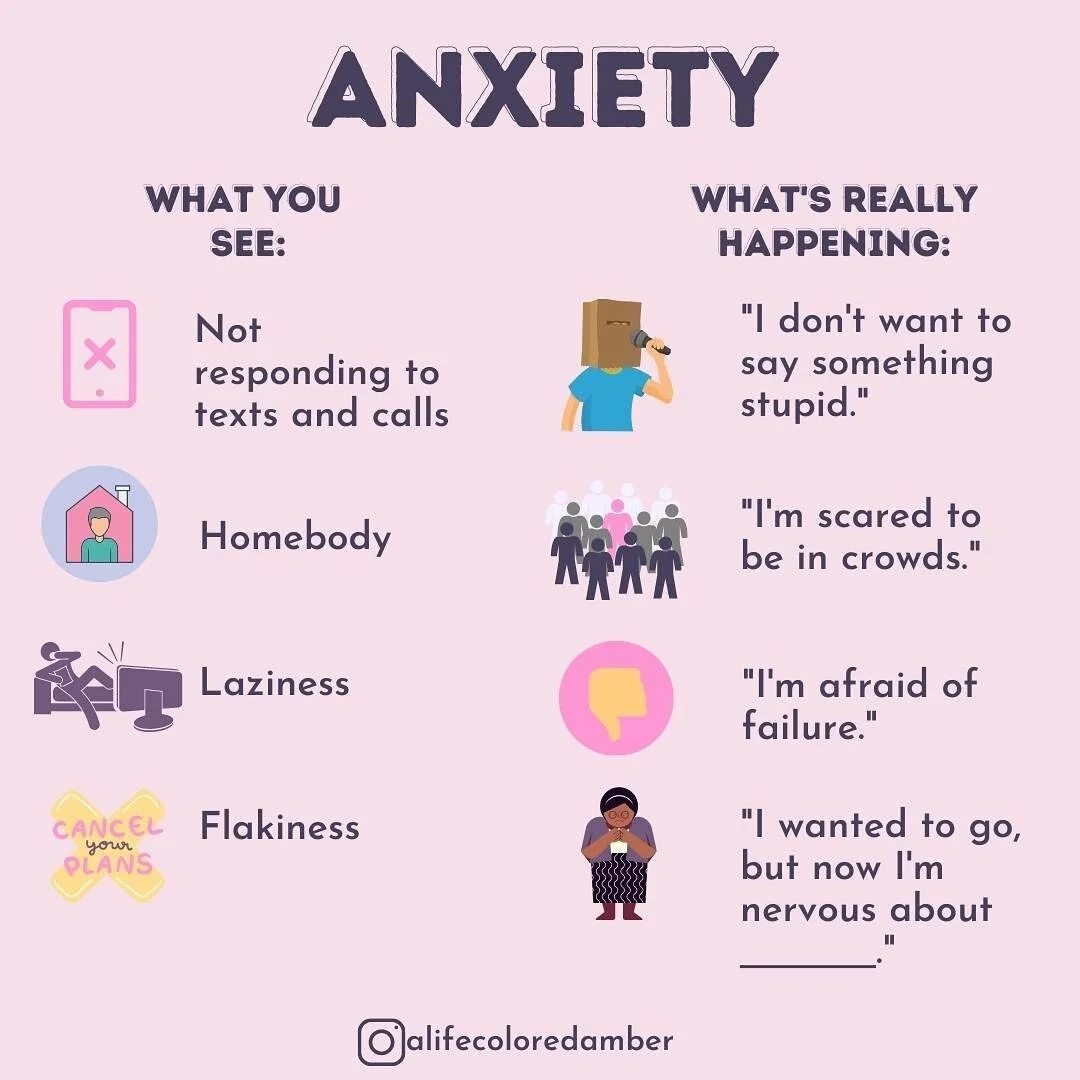 Anxiety has the ability to wreak havoc on our relationships, reputation, and sense of self. If you cancel frequently, don't take initiative, etc. others may think you are making these choices out of rational thought. The truth is, anxiety really can 