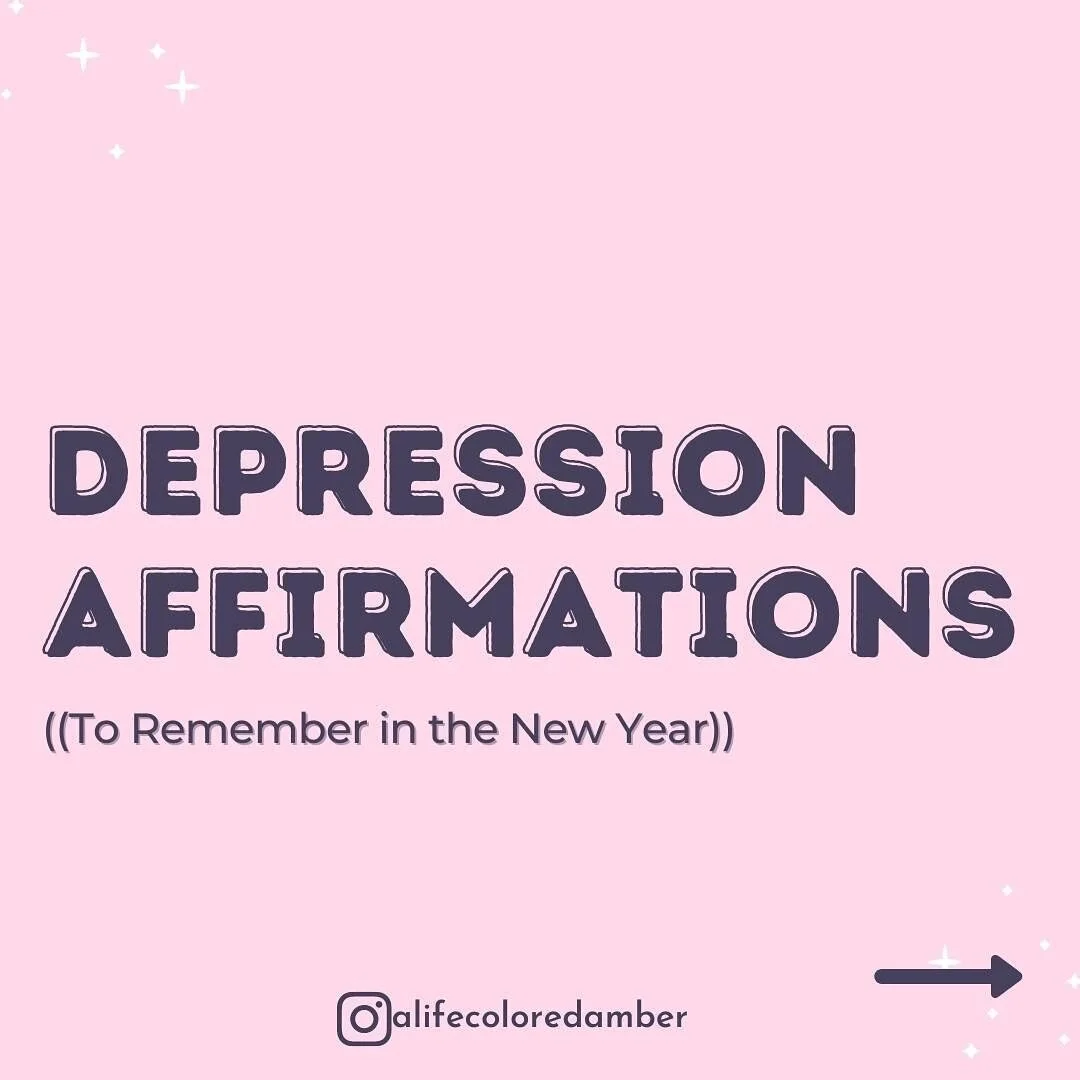 The year is closing and you may feel like you are running out of time to &quot;get it right&quot;. Please know, when it comes to mental health you do not have to fix it all right now! Wellness is a journey, and depression does not operate on a light 
