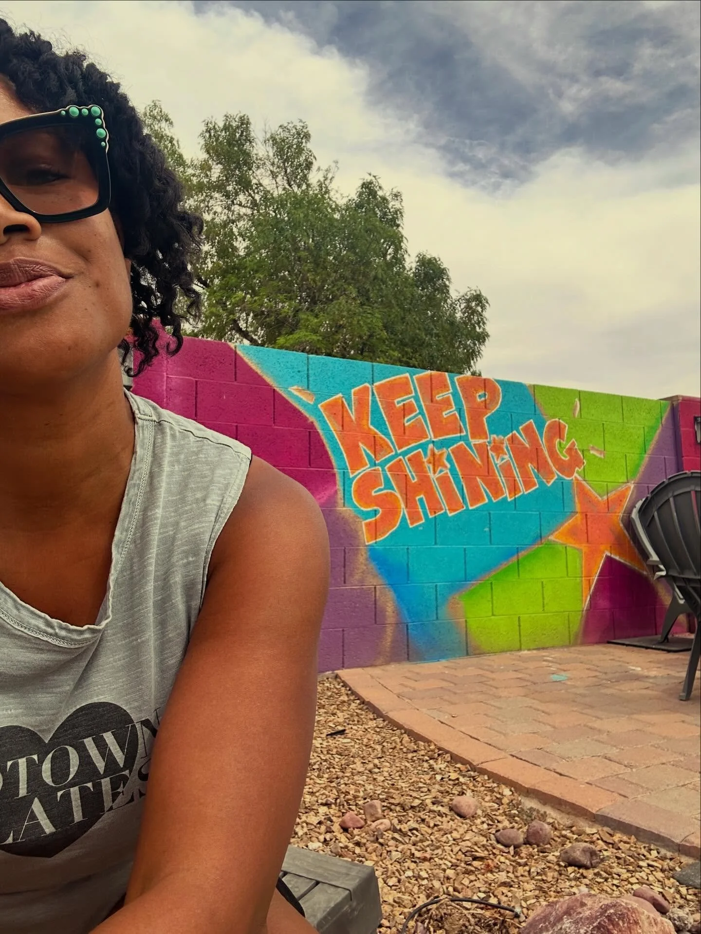 Haven&rsquo;t felt like sharing much.
Still shining tho. ✨

Updates&hellip;soon come. 🙏🏾🫶🏾

#shifthappens #keepshining #ariesseason