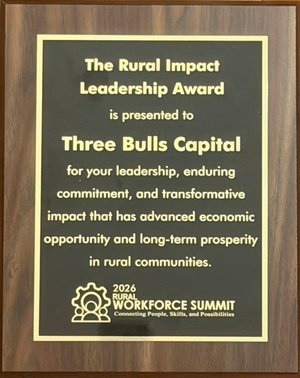 Three Bulls Capital 2026 Rural Impact Leadership Award