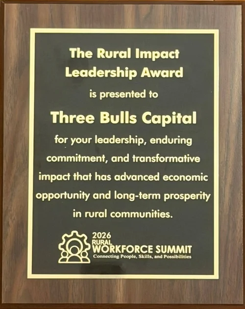Three Bulls Capital 2026 Rural Impact Leadership Award