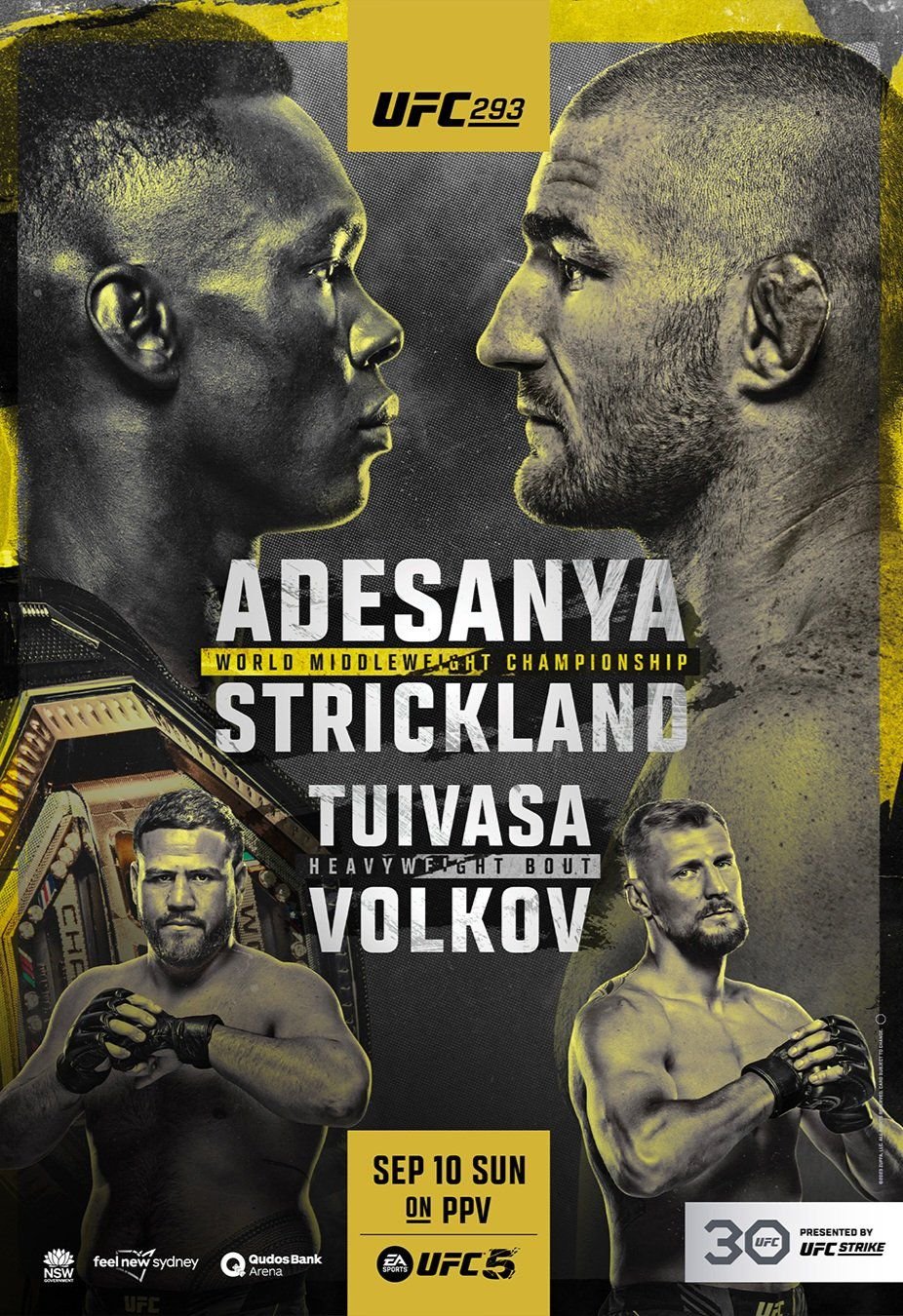 UFC 293 Preview