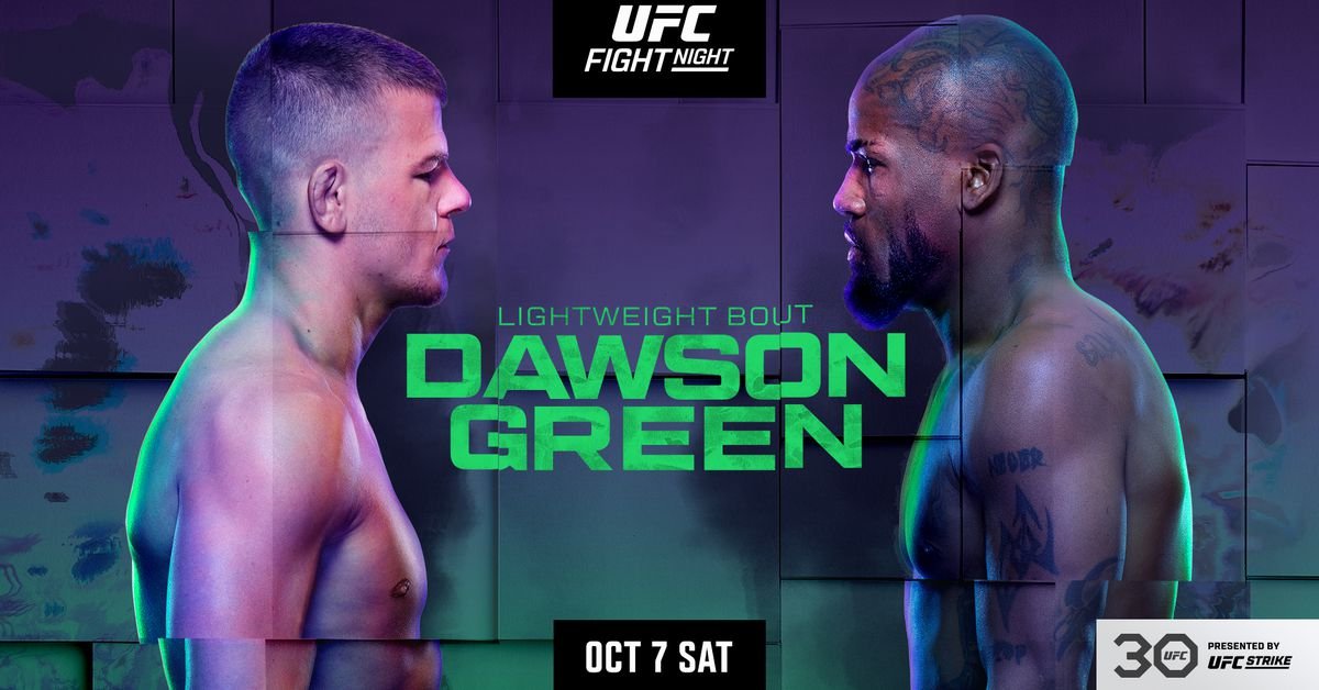 UFC Fight Night: Dawson vs. Green Preview