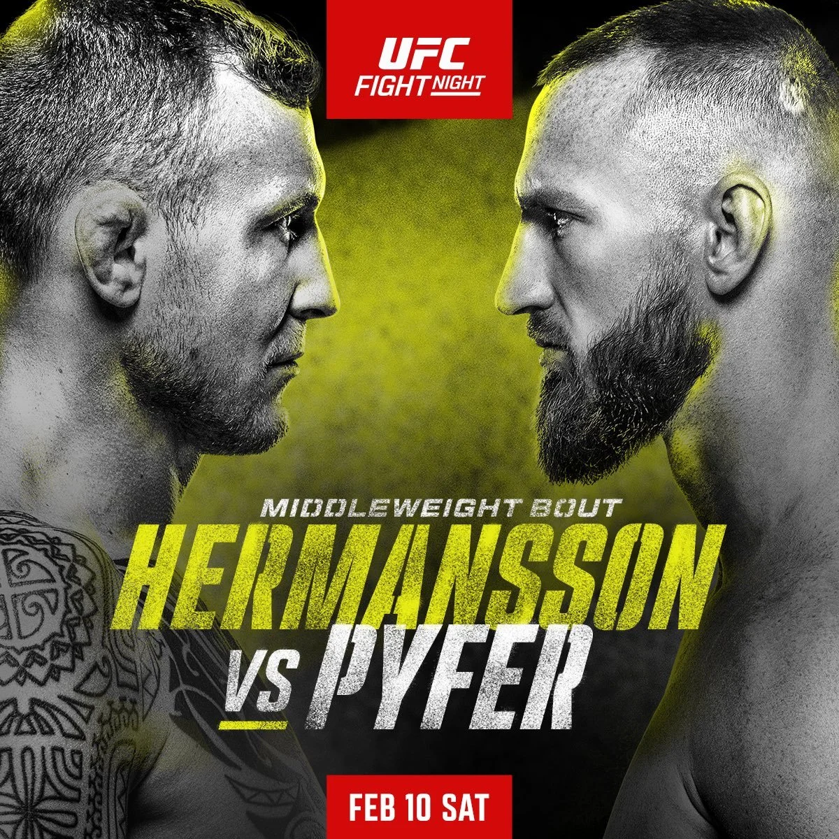 UFC Fight Night: Hermansson vs. Pyfer Preview