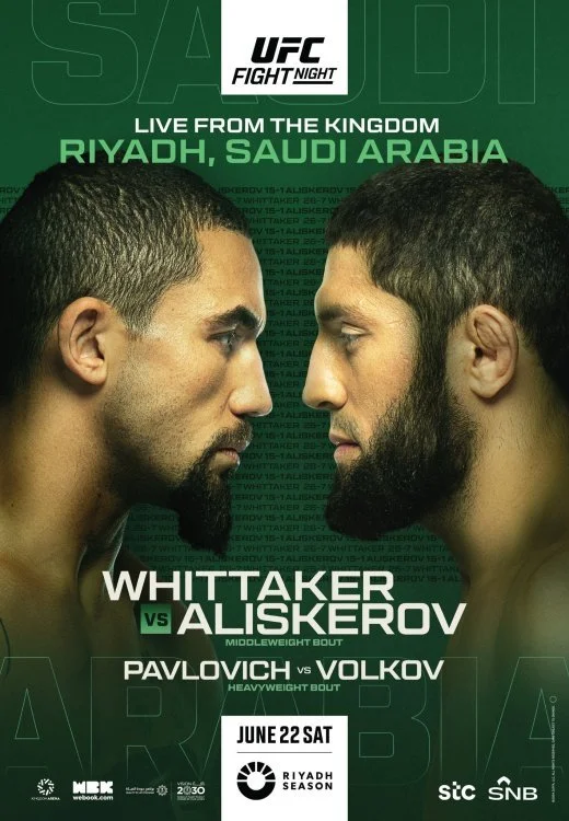 UFC Fight Night: Whittaker vs Aliskerov