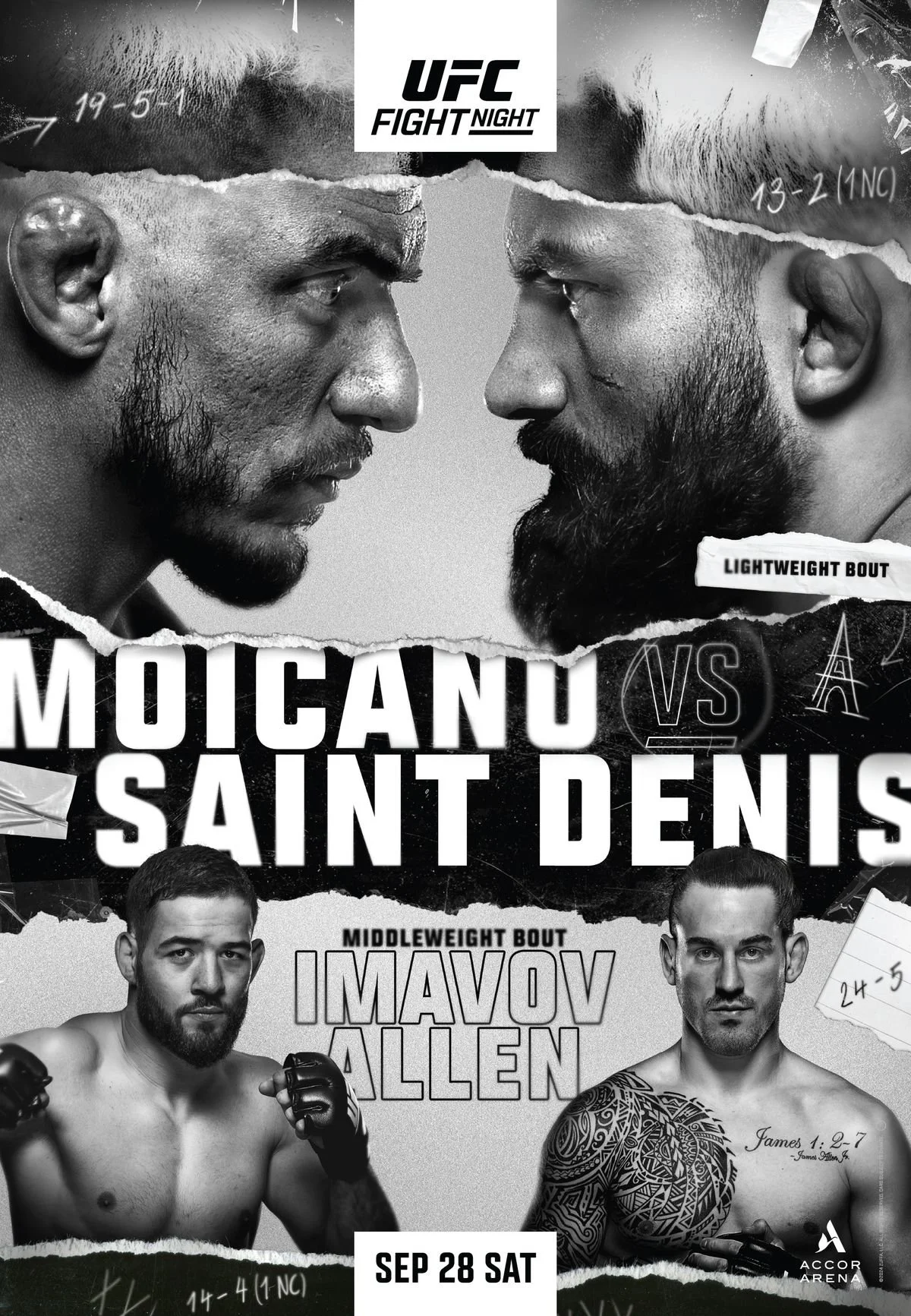 UFC Fight Night: Moicano vs. Saint Denis Preview