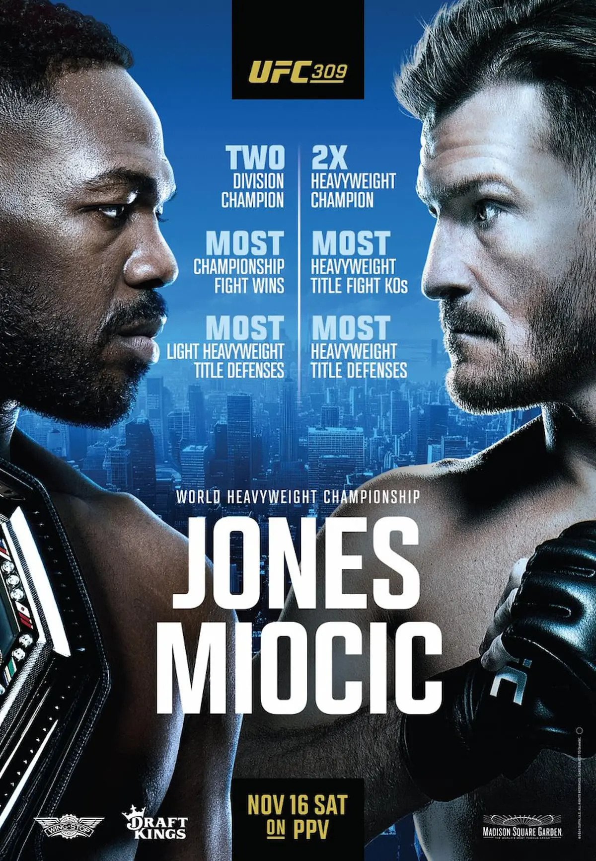 UFC 309 Preview