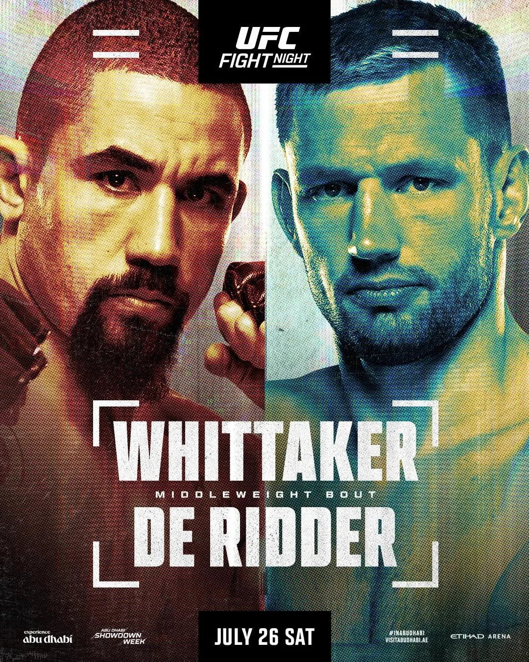UFC Fight Night: Whittaker vs. de Ridder Preview