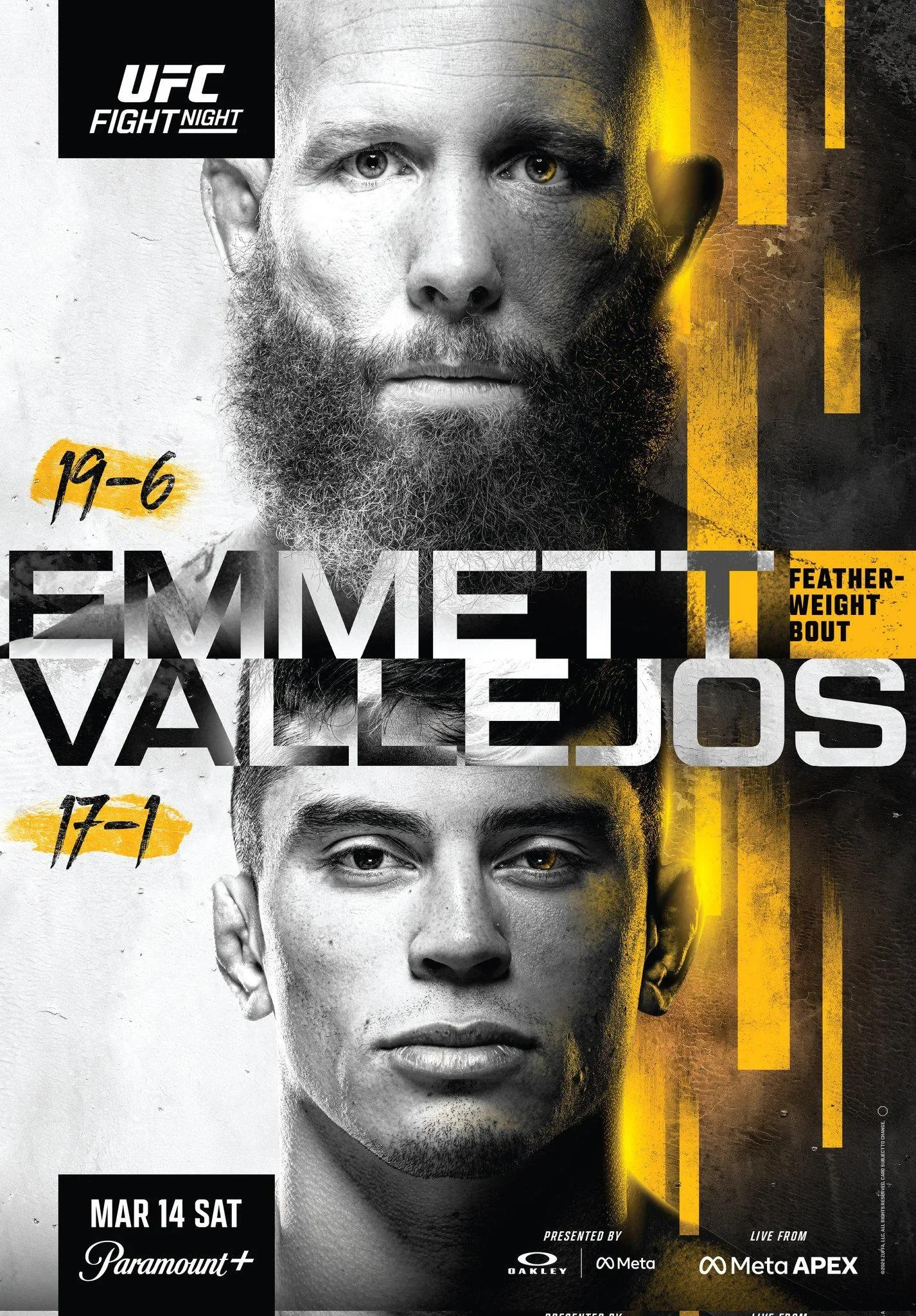 UFC Fight Night: Emmett vs. Vallejos Preview