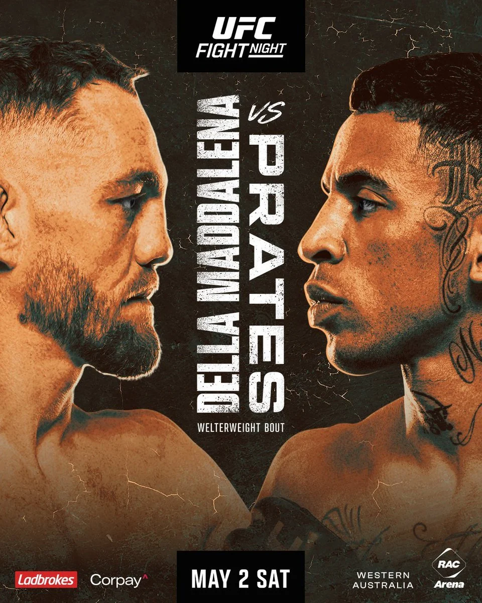 UFC Fight Night: Della Maddalena vs. Prates Preview