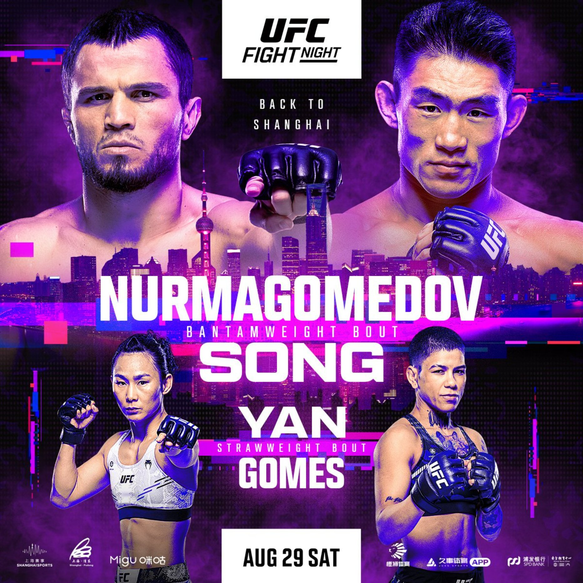 UFC Fight Night: Nurmagomedov vs. Song Preview