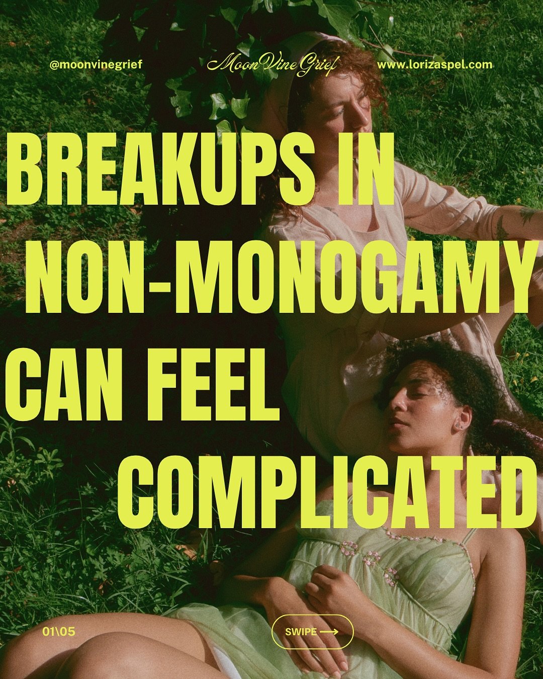 Breakups in non-monogamy aren&rsquo;t just about the loss of one person... They can feel like an earthquake through a whole relational system. This grief can be layered, ambiguous, and harder to name. And that&rsquo;s not to mention the side-eyes and