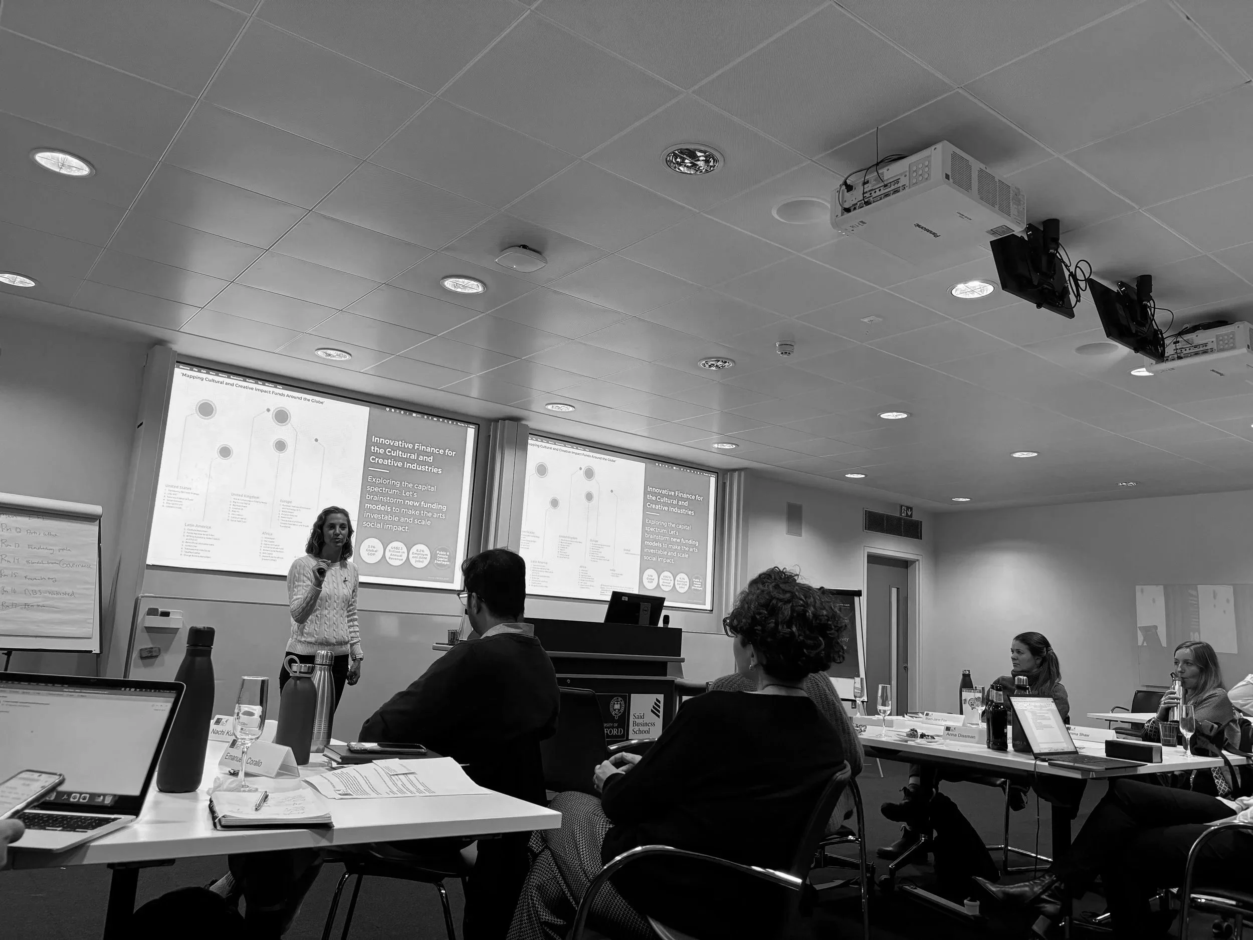 Invited to moderate a session on new funding models at the Oxford Impact Finance Innovations Programme (OIFI), Saïd Business School.