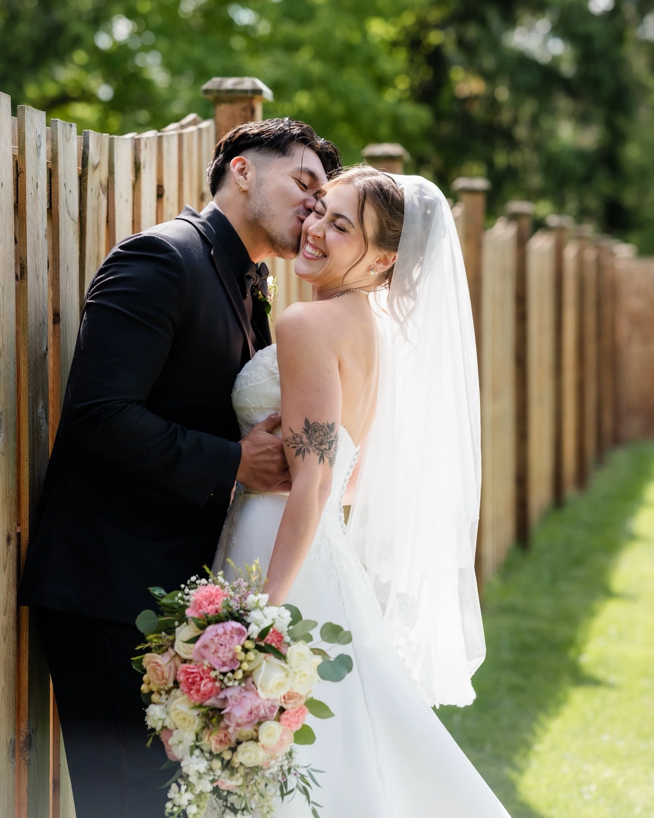 Alex + Francisco 🌞 | May 2, 2026 

The epitome of an intimate backyard wedding with homemade tamales and tres leches wedding cake, a bouquet made by the groom (!!), and the closest friends and family dancing the night away. Cheers to you two and you