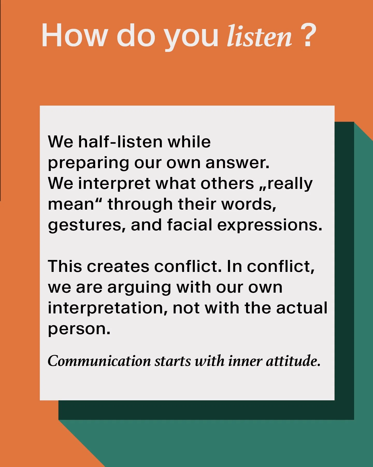 Kommunikation Architektur