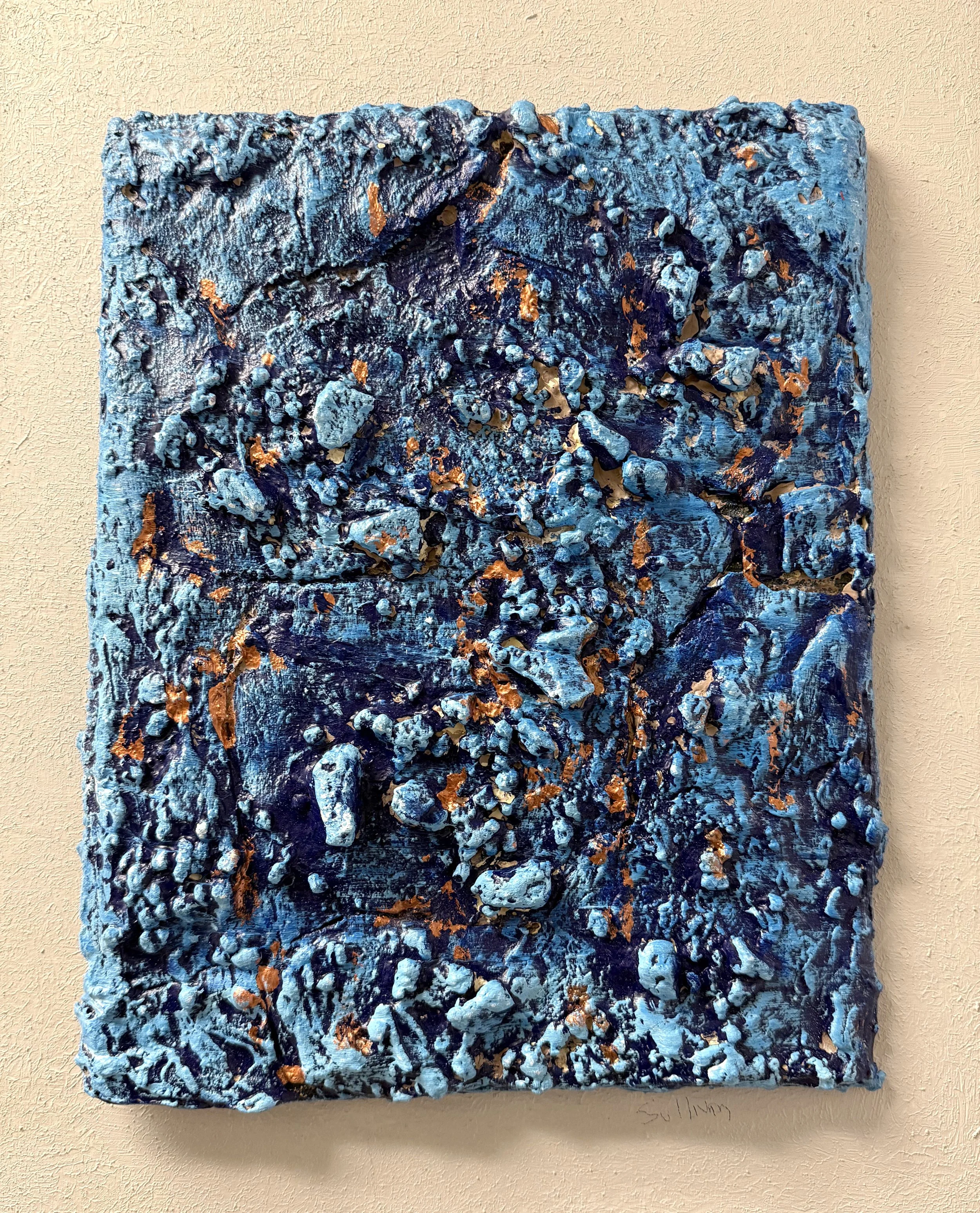 TERRAZUL, Mixed Media, 20x16