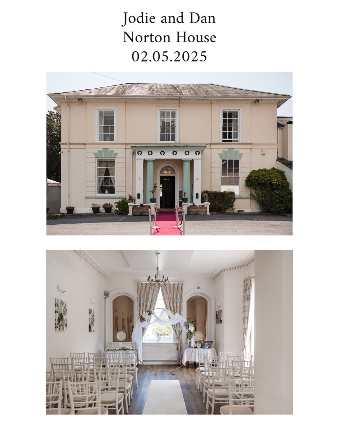 Here are some highlights from Jodie and Dan’s wedding earlier this month. Absolutely bloody gorgeous!
Vendors:
Venue - @nortonhousemumbles
Hair - @roxywellyhair
MUA - @essentialmakeupandbeauty
Dress - @sophiatolli
Suits - @formalhireswanse