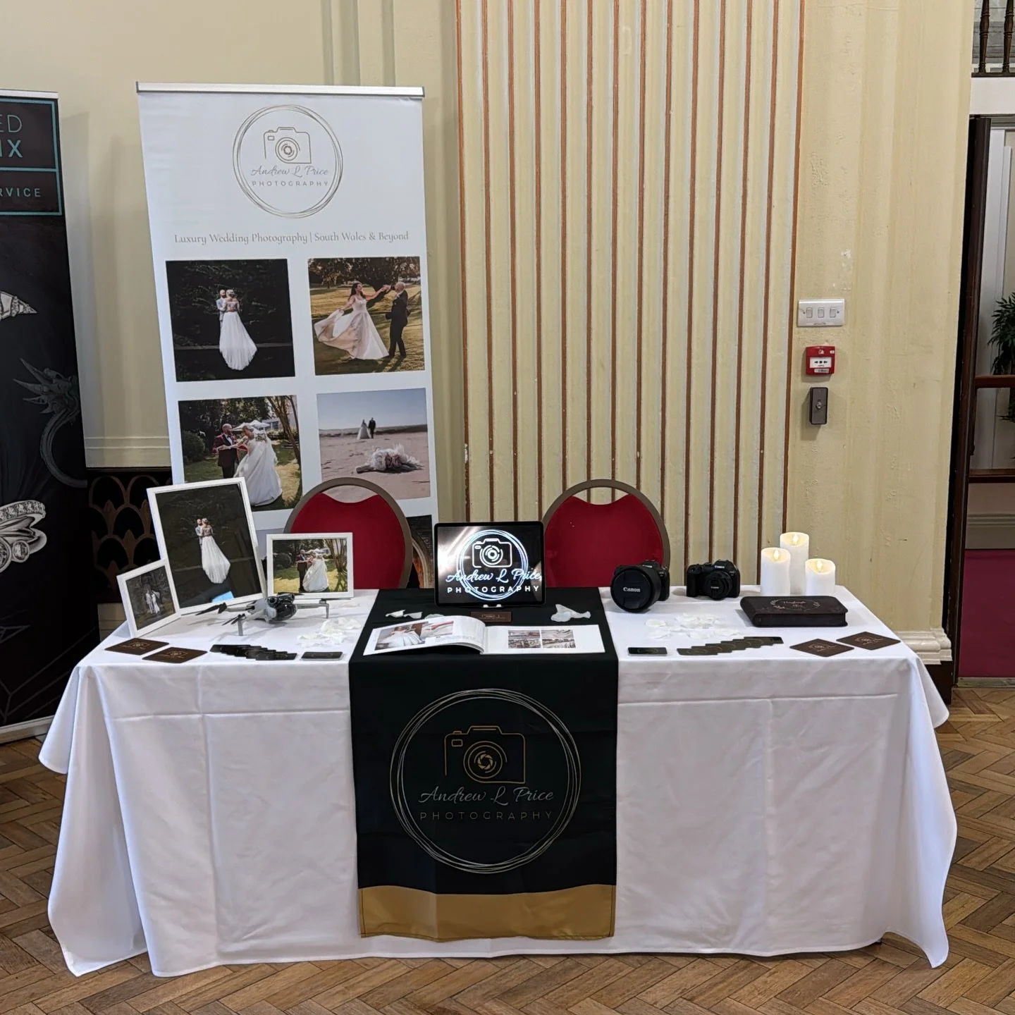 I&rsquo;m at the Brangwyn Hall today for the @welsh_weddings wedding fayre. Some of the best wedding suppliers in Wales are here so be sure to head down!