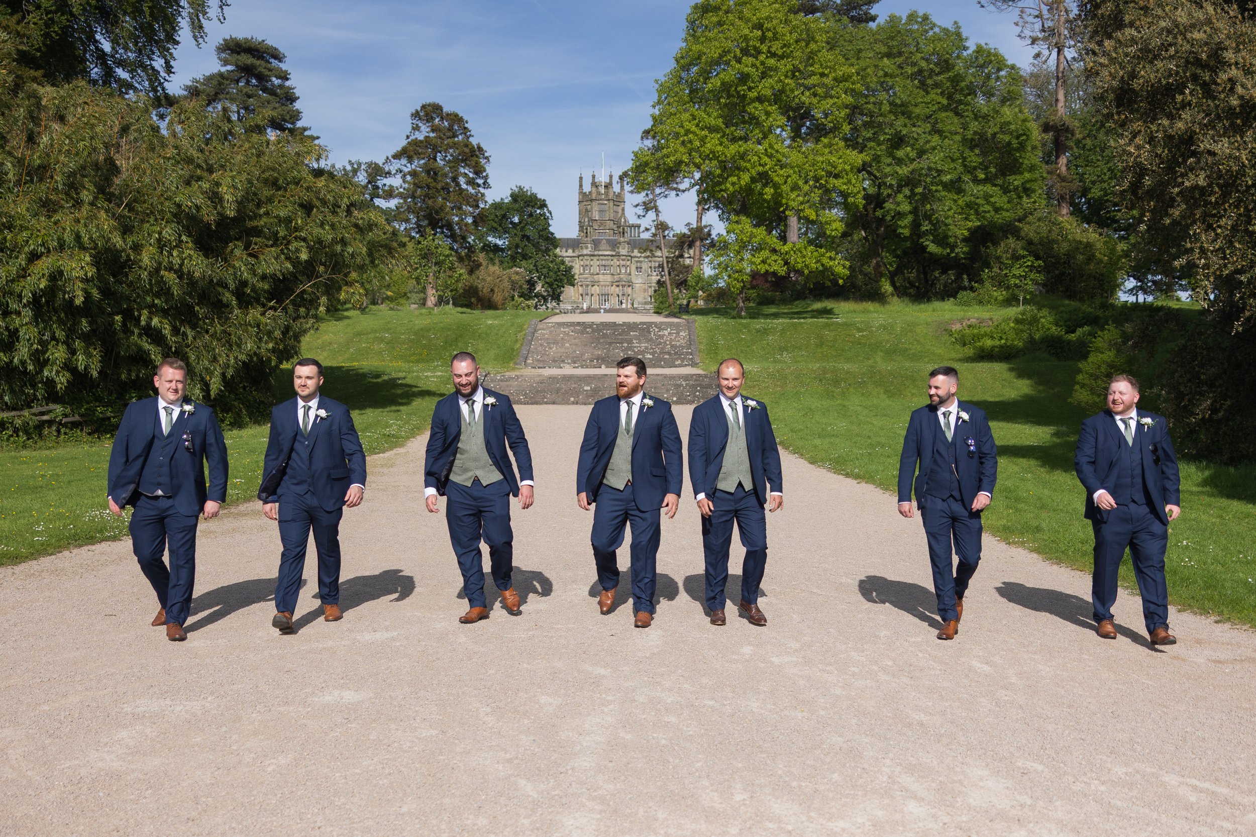 Groomsmen at The Orangery