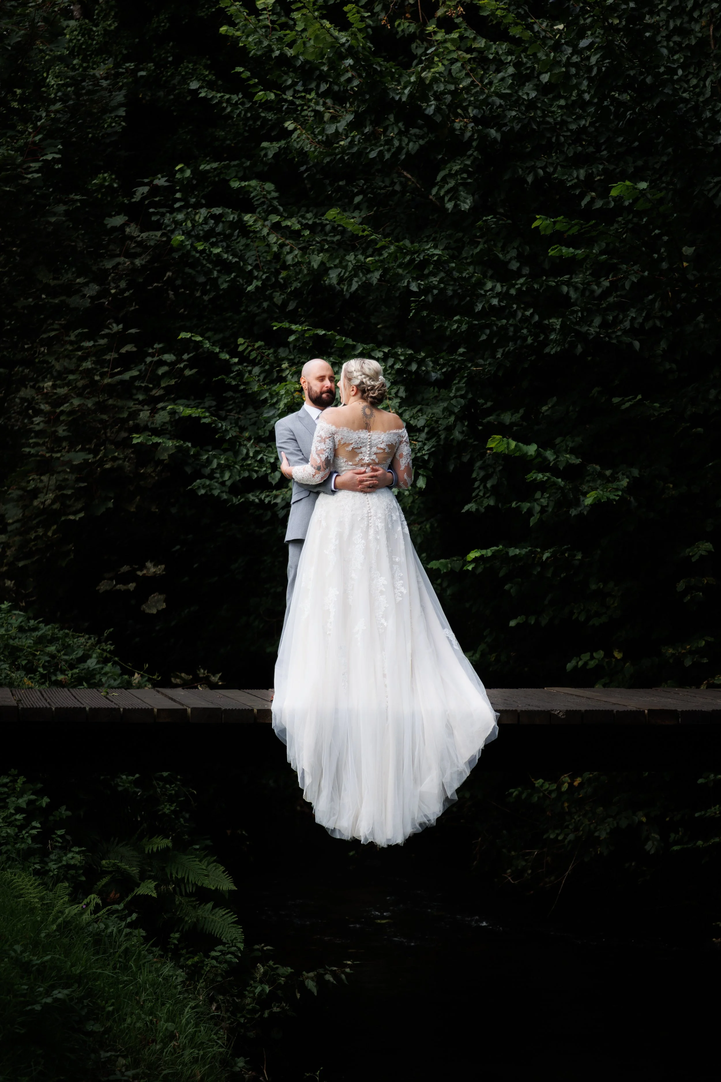 Wedding Photography at The bridge at Fairyhill Swansea
