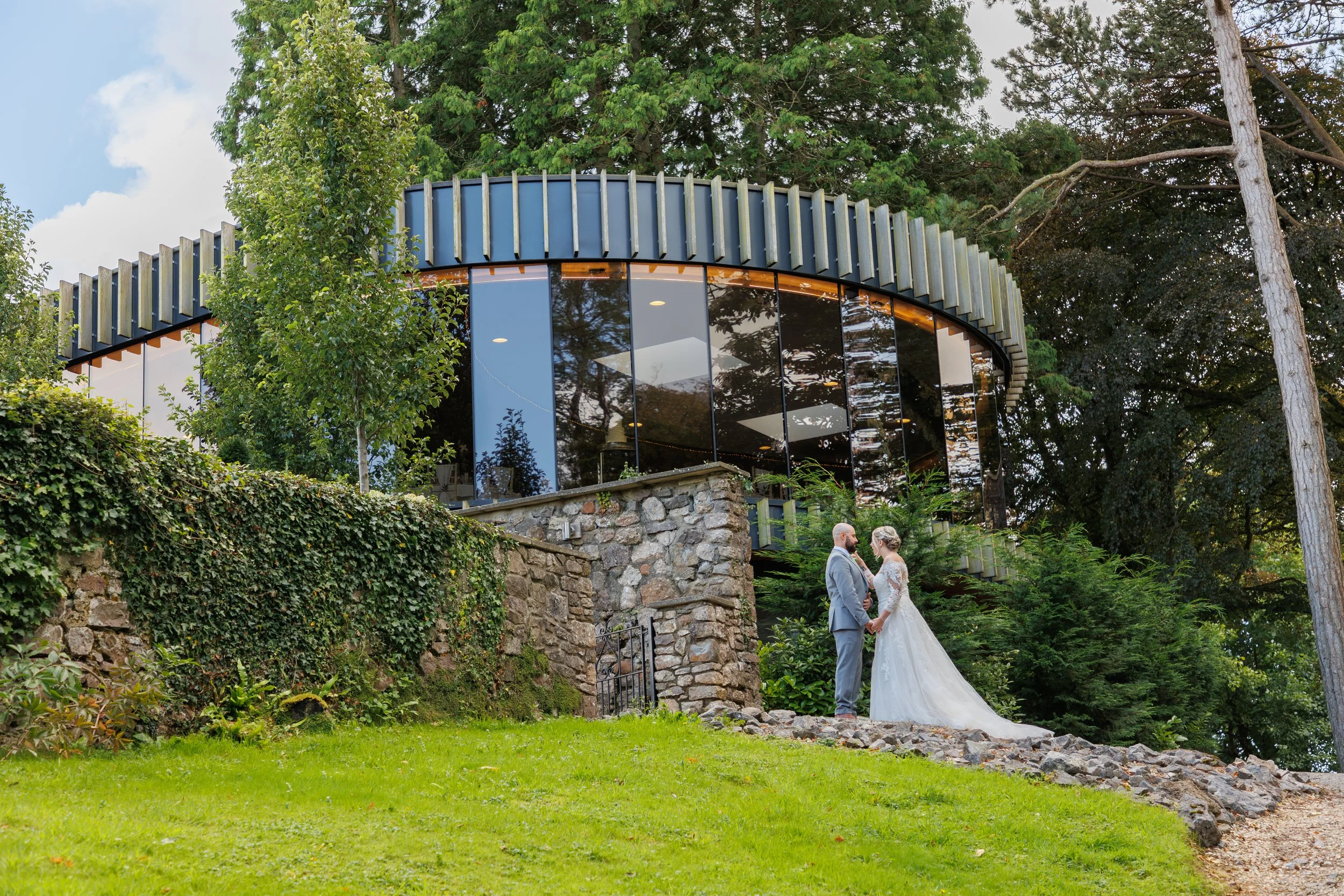 Fairyhill K room and woodlands wedding photography by Andrew L Price