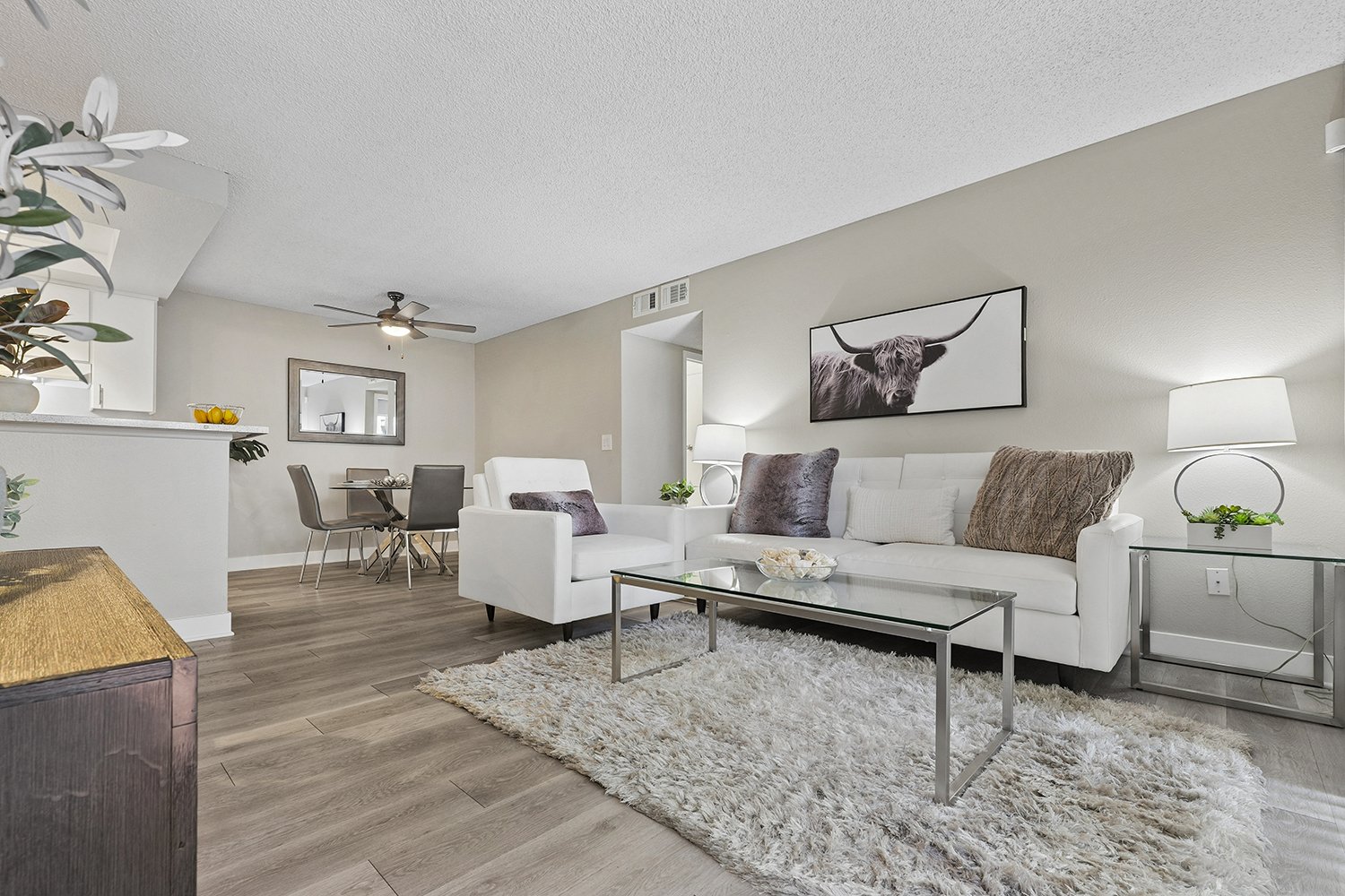Living Room in Tuscany Apartment Home