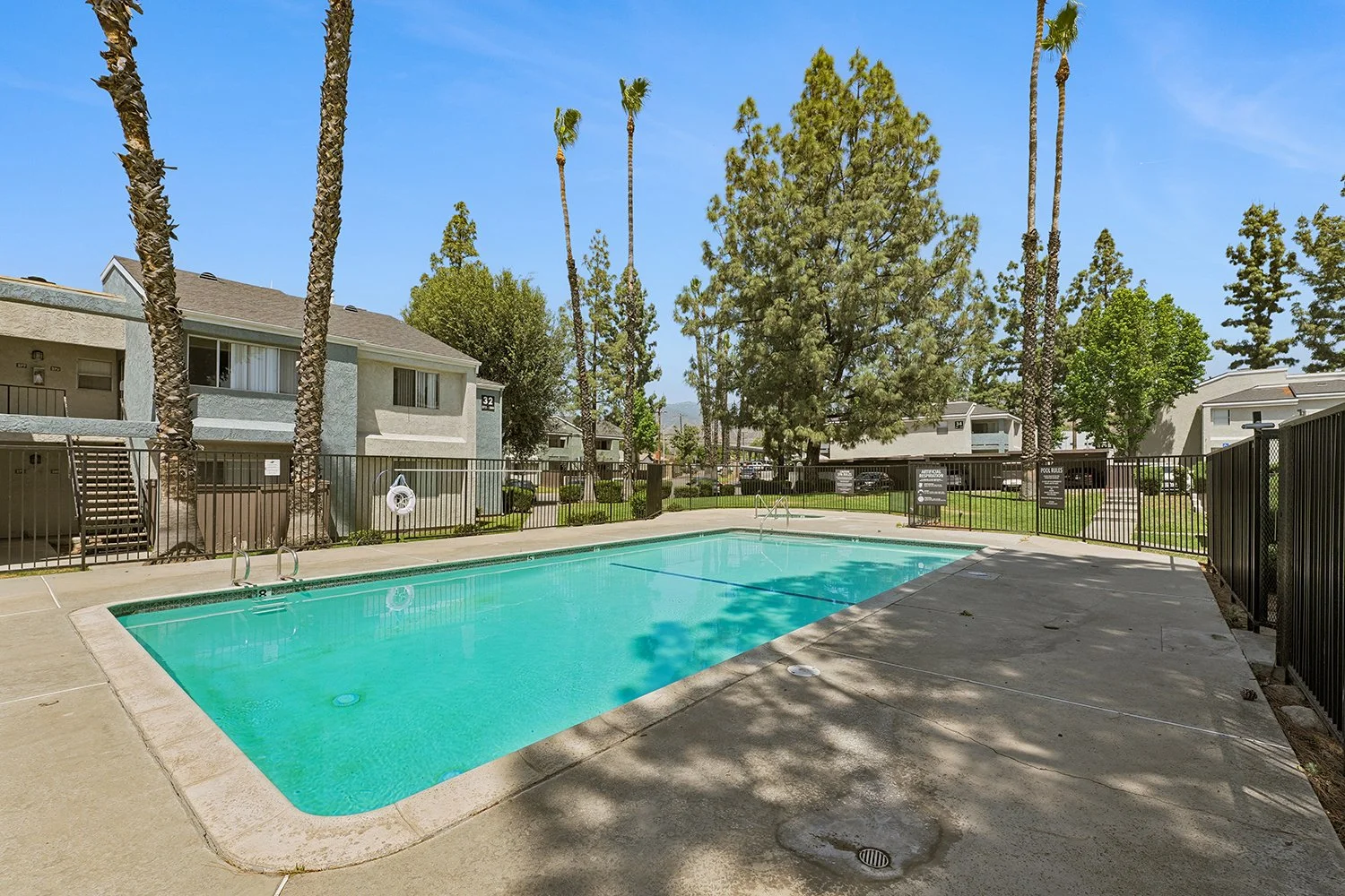 Pool Area at Tuscany Apartment Homes