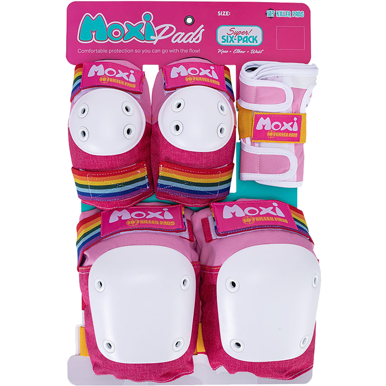 Moxi Pads Pink Six Pack