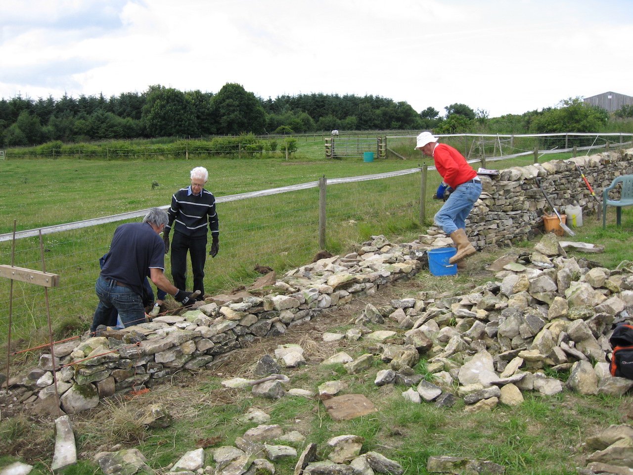 Practice meet at Garbutt Farm, Cold Kirkby - 1 August 2015