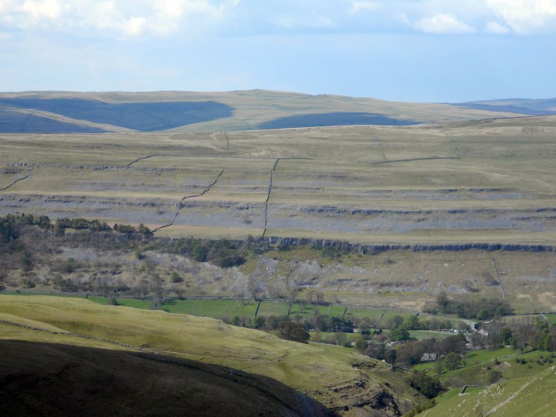 Great Whernside - a patchwork of walls (Molly Pridmore)