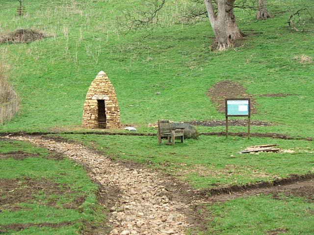 Winston, River Tees - this unusual feature is a Hermit's Cell (Ewan Allinson)