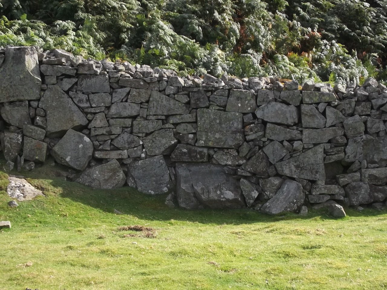 Gunnerside, Swaledale - the size of the stones and method of construction indicates they are medieval, probably built 300 to 400 years ago (Dick Laidler)