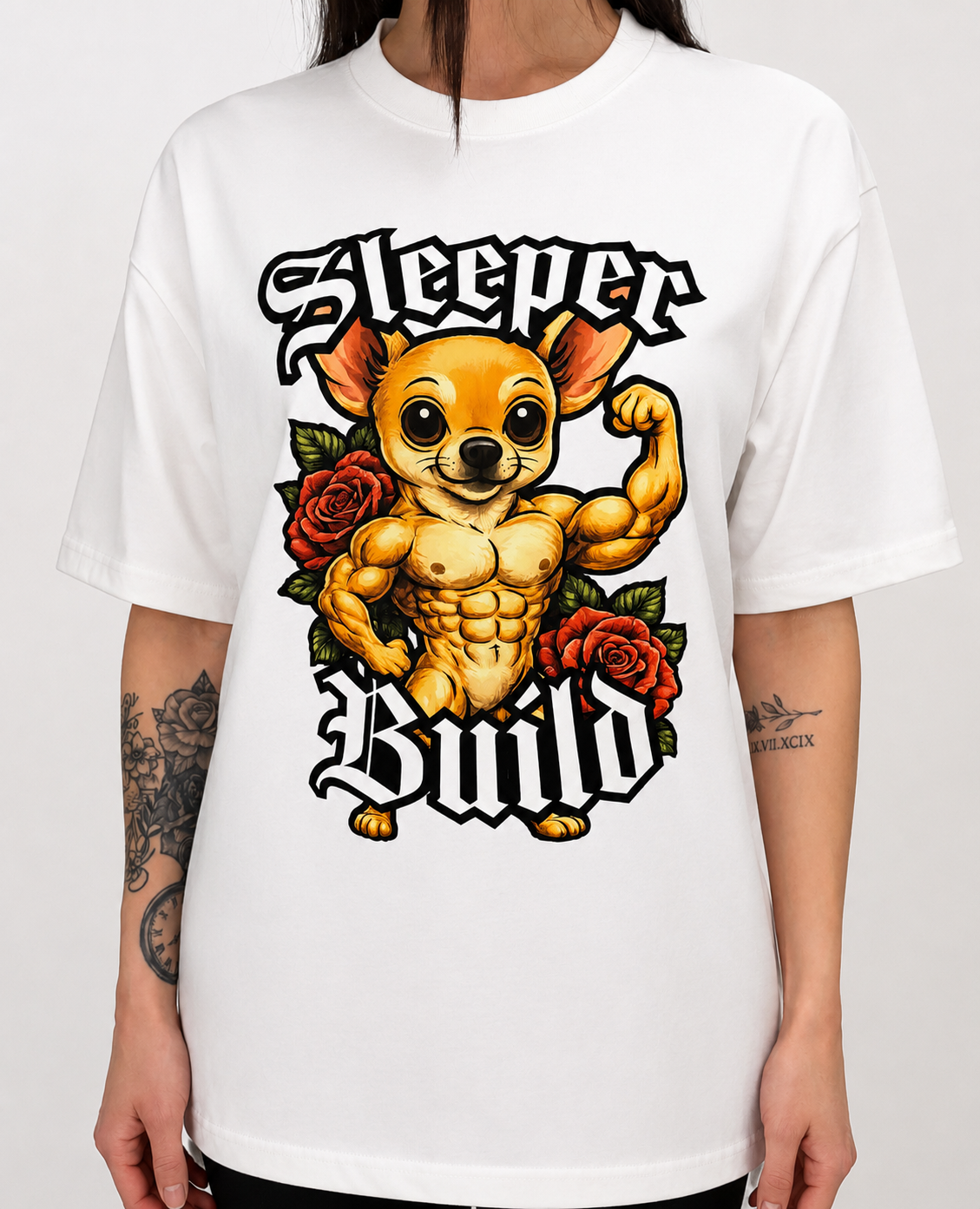 SLEEPER BUILD -UNISEX OVERSIZE PAITA