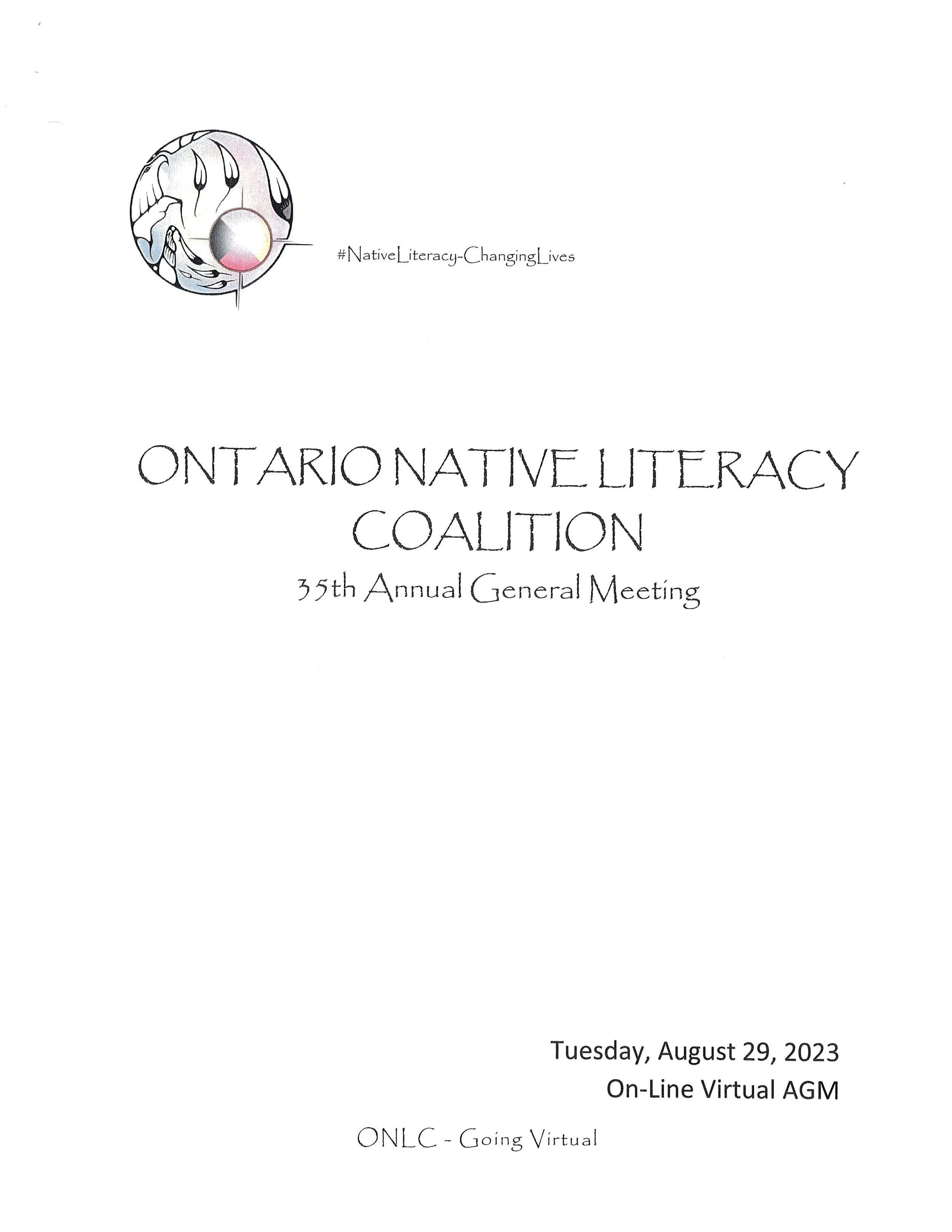 ONLC 35th Annual General Meeting- August 29, 2023