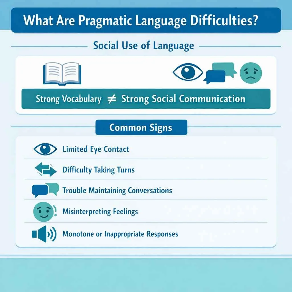 What Do Pragmatic Language Difficulties Look Like