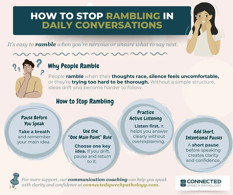 Nonsensical Rambling How to Stop Rambling and Communicate More Effectively