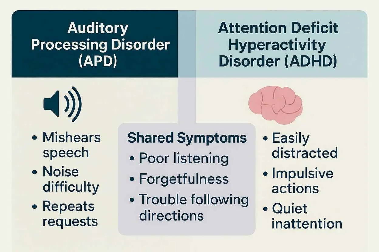 Auditory Processing Testing Auditory Processing Disorder and ADHD: How to Tell the Difference