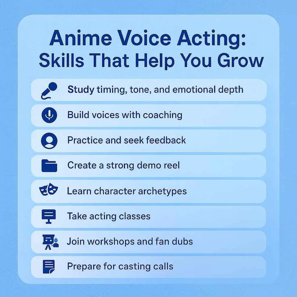 Anime Voice Acting: Personalized Voice Coaching That Works