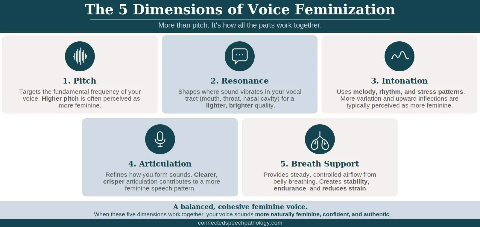 What Does Voice Feminization Training Actually Target?