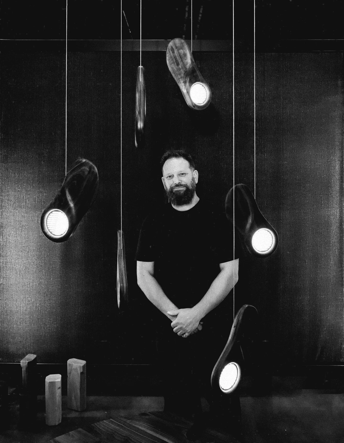 @atelierdimo and I are showing at IDS Vancouver this weekend, come by and check out our latest work, including Samara. 
#illuminateyourlife 
📸 - @richere.photo 
@montauksofa 
@above90
@thomasandbirchboutique 
#idsvancouver #lightdesigner #illumi