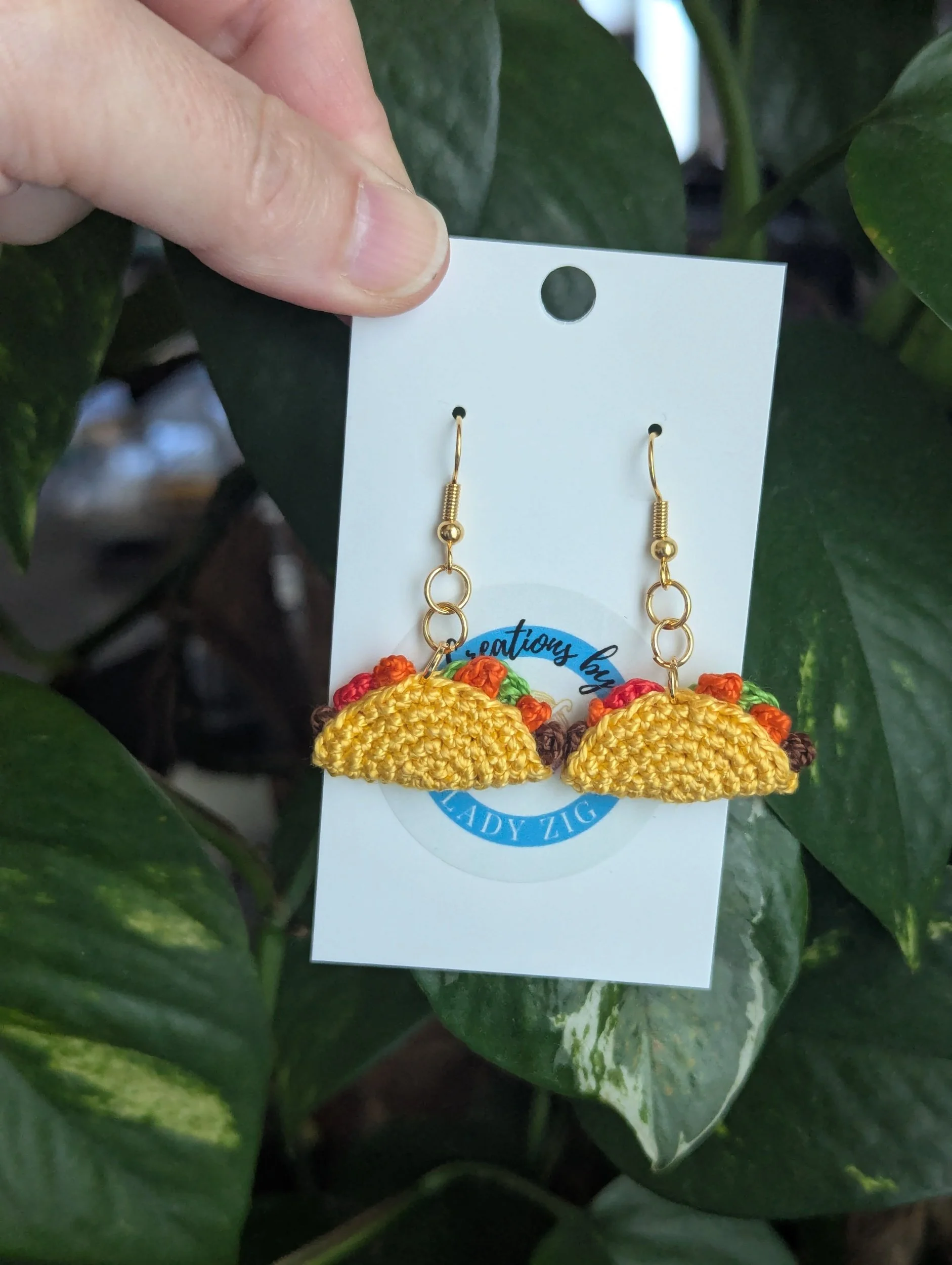 Taco Earrings