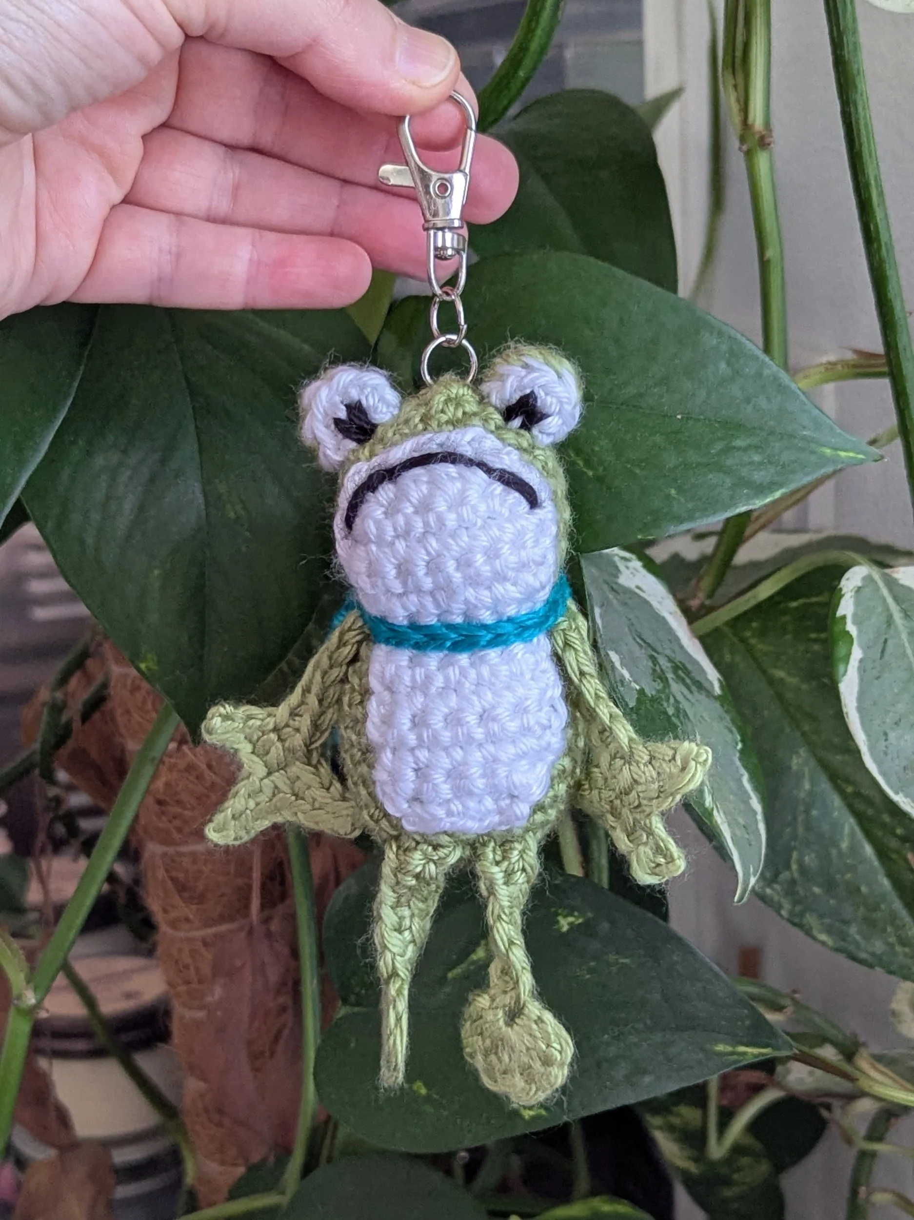 Portland Frog Bag Charm