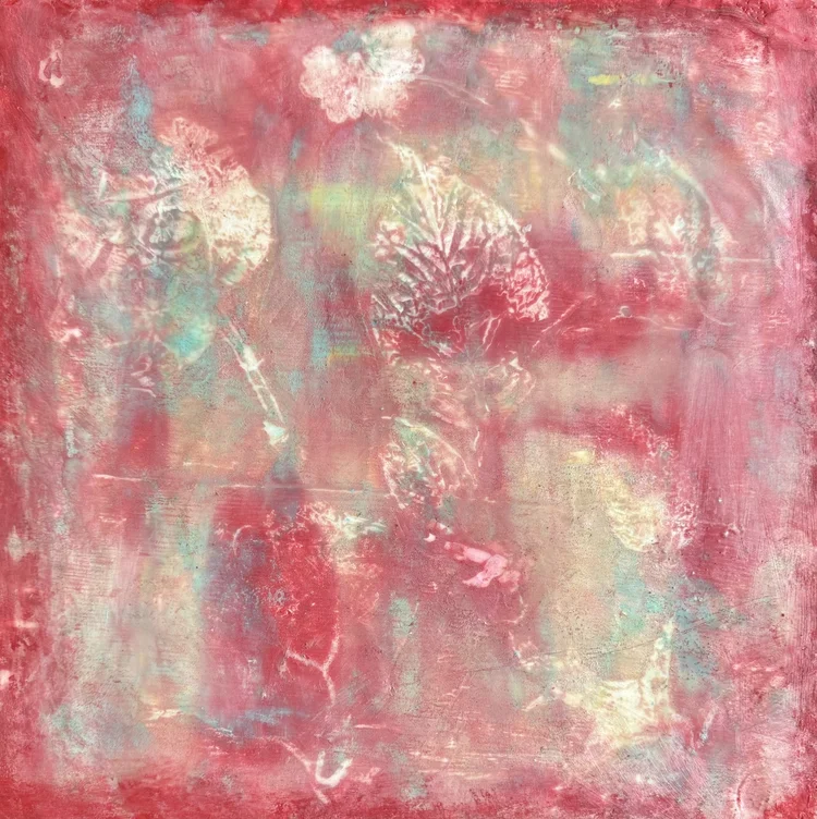 Sunburst--12" x 12" Wood--Sold