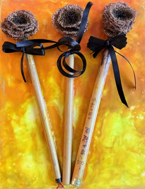 Flowers Aplenty 8" x 10" Wood