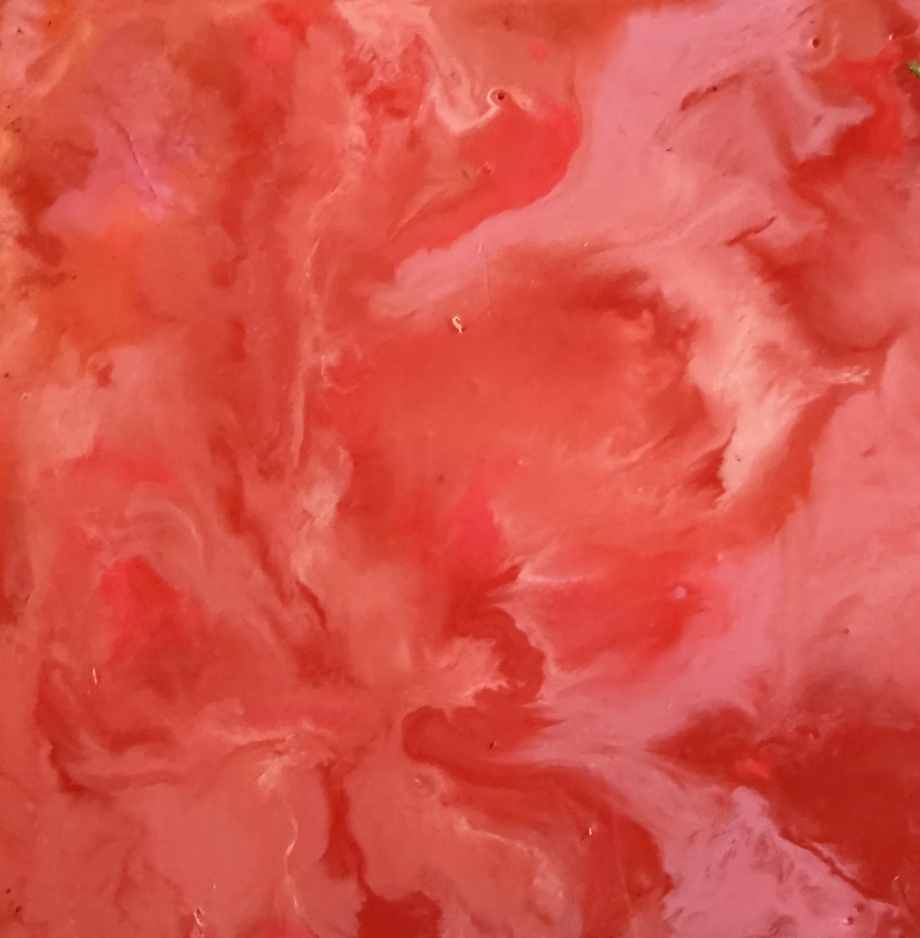 Pleasantly Pink 4" x 4" Wood