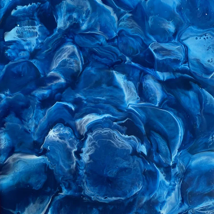 Petals of Attraction 12" x 12" Wood--Sold