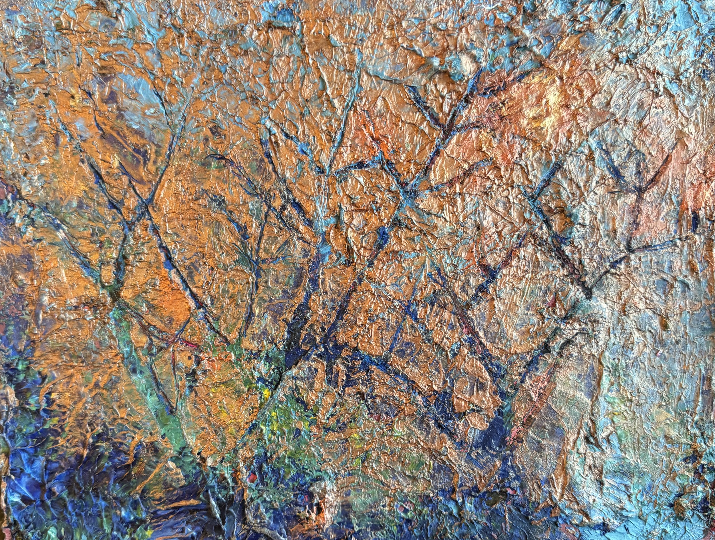 Midnight 8" x 10" Wood--Sold