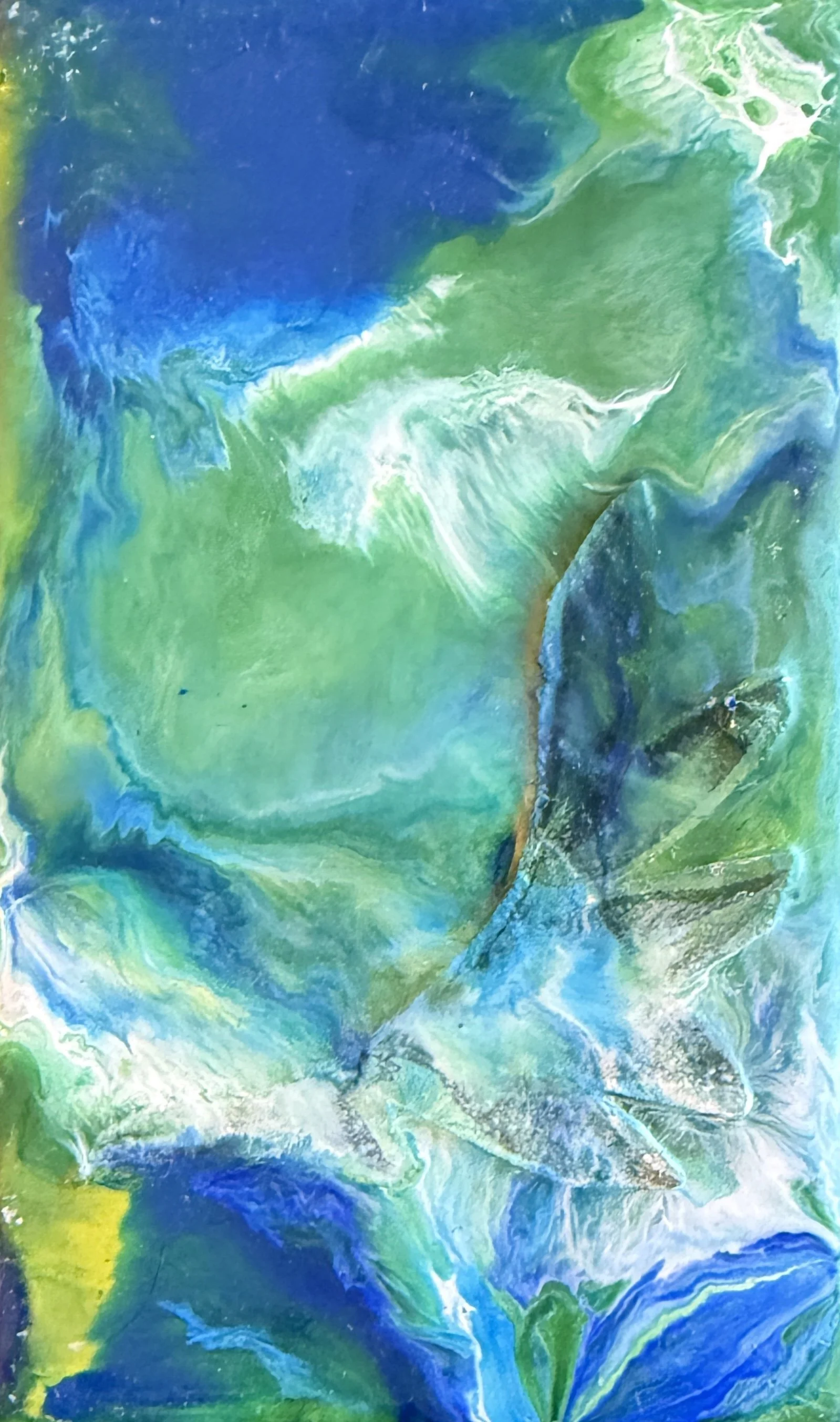 Leaf Impressions 4" x 6" Wood