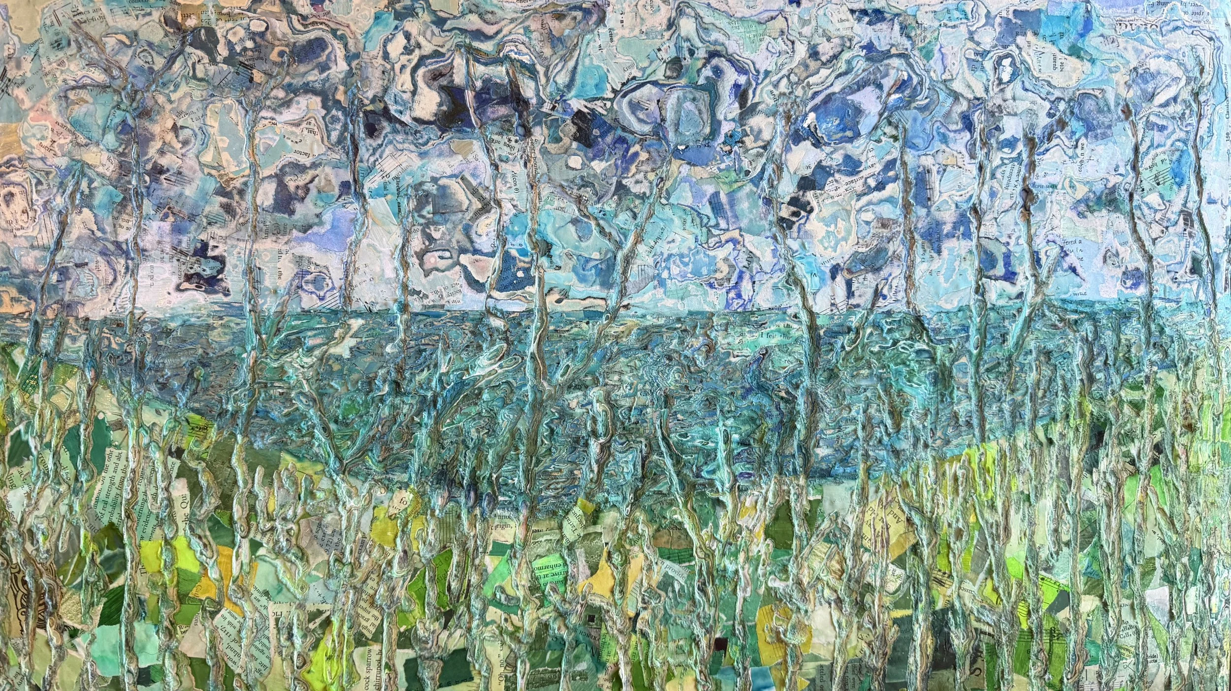 When Spring Comes 18" x 5.5" Wood